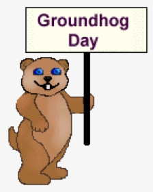Free Groundhog Clipart - Groundhog Clipart, HD Png Download, Transparent PNG