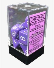 Dice Box 7 Die Set - Chessex Dice Sets Png, Transparent Png, Transparent PNG
