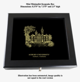 Eglomise Designs Auburn University Minimalist Box - Eglomise Designs, HD Png Download, Transparent PNG