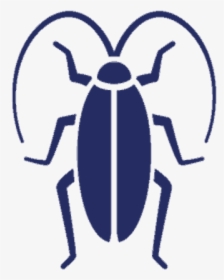 Cockroach-uspest - Giant Cockroach Black And White Clipart, HD Png Download, Transparent PNG