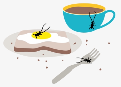 Cockroach Infestation In A Kitchen - Dish, HD Png Download, Transparent PNG