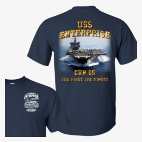 Uss Enterprise T Shirt, HD Png Download, Transparent PNG