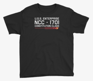 Star Trek - Uss Enterprise - 1701 - Kid S T Shirt - - Mcr Merch 2019, HD Png Download, Transparent PNG