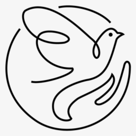 Logo Dove - Line Art, HD Png Download, Transparent PNG