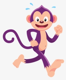 Caremonkey Now Even Faster - Monkey Running Clip Art, HD Png Download, Transparent PNG