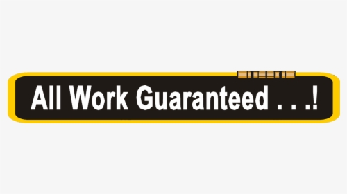 All Work Guaranteed - Mk, HD Png Download, Transparent PNG