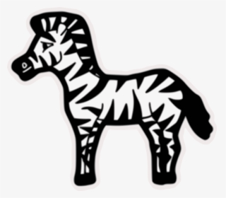 Zebra - Pobarvanka Zebra, HD Png Download, Transparent PNG