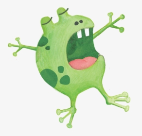 Transparent Sad Frog Png - Cartoon, Png Download, Transparent PNG