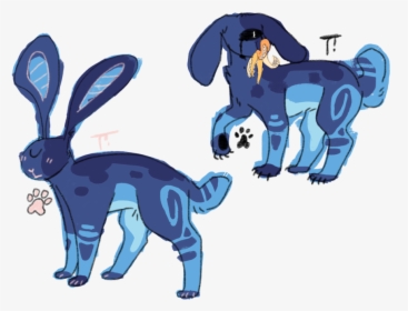 Tentacle Rabbit By Catsonq - Cartoon, HD Png Download, Transparent PNG