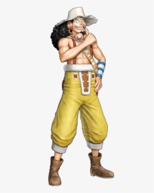 Usopp Warriors One Joint Costume Piece Pirate - One Piece Pirate Warriors Usopp, HD Png Download, Transparent PNG