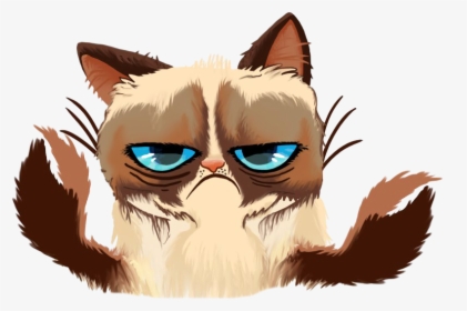 Grumpy Cat Face Png Image - Грампи Кэт Png, Transparent Png, Transparent PNG