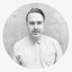 Portraits Round Website Chris - Monochrome, HD Png Download, Transparent PNG