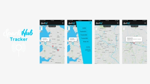 Internet Of Things Tracker - Map, HD Png Download, Transparent PNG