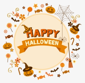 Halloween Poster Clip Art - Happy Halloween A Color, HD Png Download, Transparent PNG