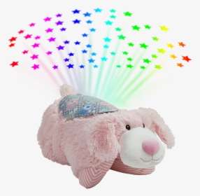 My First Pink Puppy Sleeptime Lite And Colorful Stars - Pillow Pets Sleeptime Lites, HD Png Download, Transparent PNG