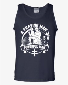 A Praying Man Tank Tops Apparel Our Lord Style   Class - T-shirt, HD Png Download, Transparent PNG