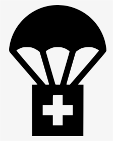 Humanitarian Assistance The Parachute Sending Humanitarian - Cross, HD Png Download, Transparent PNG