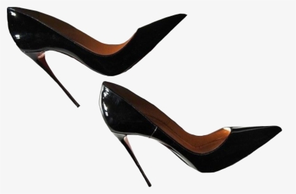 #shoes #heels #heelsfashion #heelshoe #blackaesthetic - Basic Pump, HD Png Download, Transparent PNG