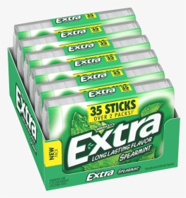 Extra Spearmint Gum, HD Png Download, Transparent PNG