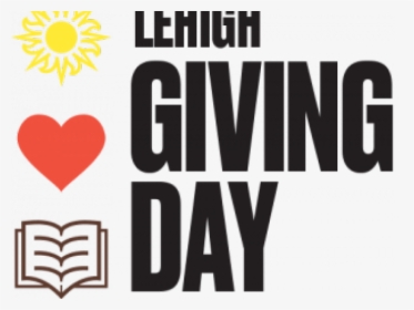 Lehigh University Giving Day Logo With Sun Heart And - Heart, HD Png Download, Transparent PNG