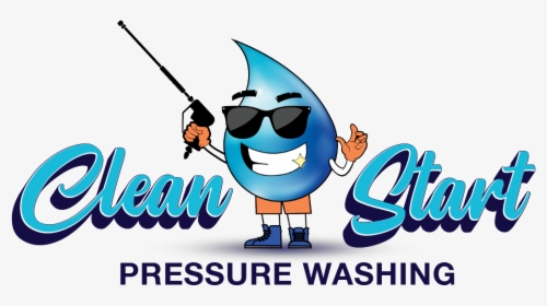 Clean Start Pressure Washing Logo, HD Png Download, Transparent PNG