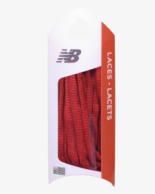 Nb Oval Red Athletic Shoelace - New Balance Sure Lock Shoelace, HD Png Download, Transparent PNG