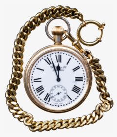 Cadena Cubana De Oro Con Reloj - Wrinkle In Time Clock, HD Png Download, Transparent PNG