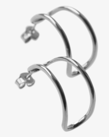 Curved Lines Curved Lines - Earrings, HD Png Download, Transparent PNG