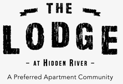 The Lodge At Hidden River - Calligraphy, HD Png Download, Transparent PNG