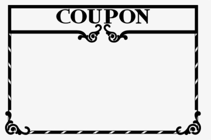 Blank Coupon Clipart - Blank Coupon Clip Art, HD Png Download, Transparent PNG