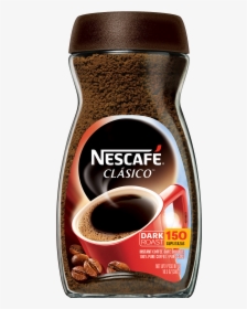 Coffee Jar Png - Nescafe Coffee Dark Roast, Transparent Png, Transparent PNG
