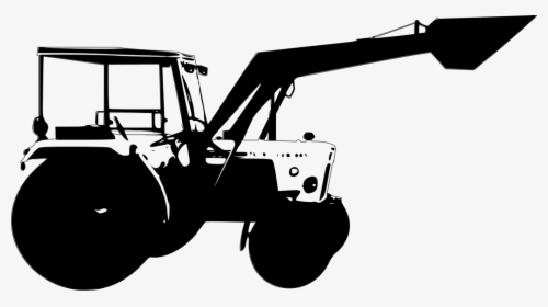 Tractor Clipart Png -tractor Clipart Crane - Trator Png, Transparent Png, Transparent PNG