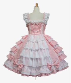 Little Princess Chiffon Lace Lolita Dress - Cute Anime Princess Dress, HD Png Download, Transparent PNG