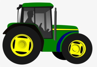 Tractor Clipart Vector Imagebasket Net - John Deere Animation, HD Png Download, Transparent PNG