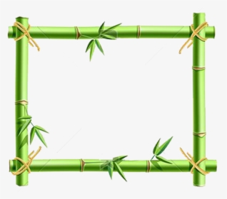 Transparent Bamboo Clip Art - Transparent Bamboo Frame Png, Png Download, Transparent PNG