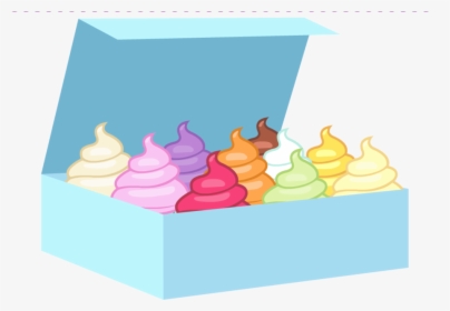 Mlp Cupcake Vector , Png Download - Mlp Cupcakes Vector, Transparent Png, Transparent PNG