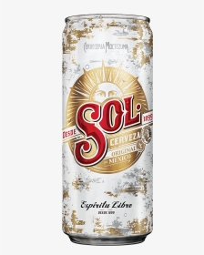 Sol Lata 310ml - Cerveja Sol Lata, HD Png Download, Transparent PNG