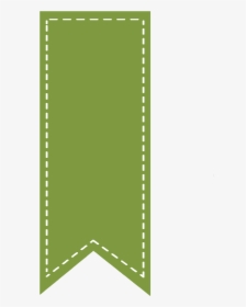 Green Ribbon Bookmark - Green Bookmark Png, Transparent Png, Transparent PNG