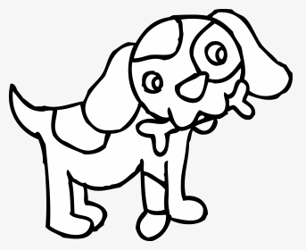 Cartoon Dog To Color, HD Png Download, Transparent PNG