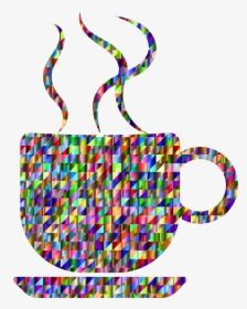 Chromatic Triangular Coffee Cup Clip Arts - Portable Network Graphics, HD Png Download, Transparent PNG