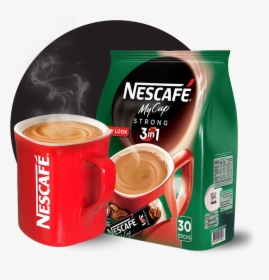 Nescafé® My Cup® 3in1 Strong Coffee Mix - Nescafe Png Coffe, Transparent Png, Transparent PNG