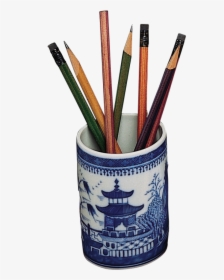 Blue Canton Pencil Cup - Eye Liner, HD Png Download, Transparent PNG