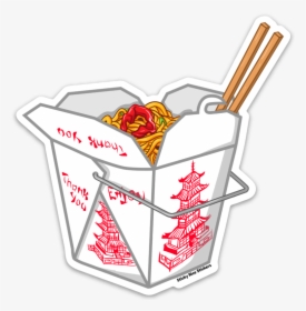 Transparent Chinese Food Png - Chinese Food Box Clipart, Png Download, Transparent PNG