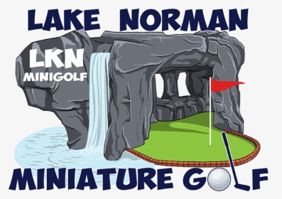Lkn Mini Golf Logo - Lake Norman Mini Golf Logo, HD Png Download, Transparent PNG