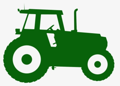 Tractor Silhouette Vector, HD Png Download, Transparent PNG
