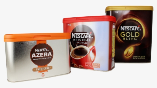 Nestlé Launches Rounded Metal Coffee Container - Packaging Of Nescafe Coffee, HD Png Download, Transparent PNG