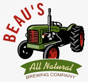 Transparent Tractor Clipart - Beau's All Natural Brewing Company, HD Png Download, Transparent PNG