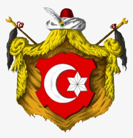 Coat Of Arms Of Ottoman Empire 1870 - Ottoman Coat Of Arms Png, Transparent Png, Transparent PNG