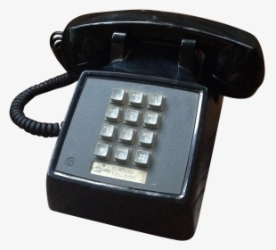 Transparent Rotary Phone Clipart - Black Push Button Phone, HD Png Download, Transparent PNG