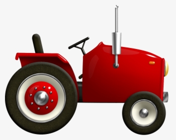 Picture Royalty Free Download Agriculture Clipart Framer - Tractor Red Transparent Background Png File, Png Download, Transparent PNG